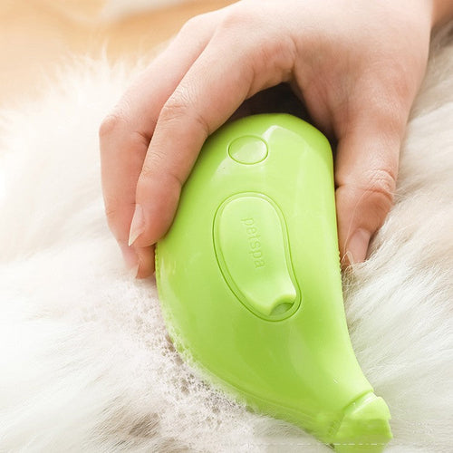 3-in-1 Steam Pet Brush – Steamy Spray Grooming & Massage Brush for Cats & Dogs