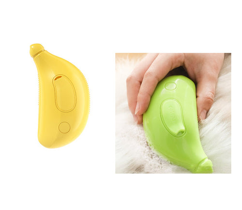 3-in-1 Steam Pet Brush – Steamy Spray Grooming & Massage Brush for Cats & Dogs