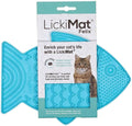 LickiMat Felix Fish-Shaped Slow Feeder for Cats