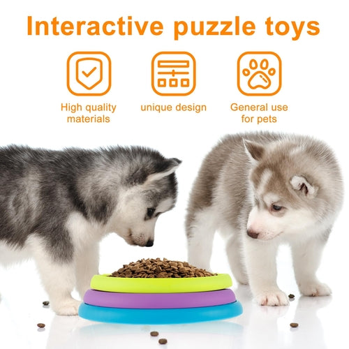 3-in-1 Interactive Slow Feeder Bowl – Anti-Choking Puzzle Bowl for Dogs & Cats