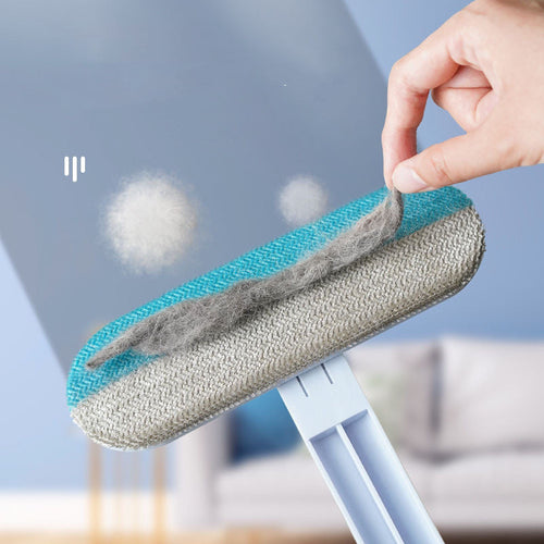 4-in-1 Pet Hair Removal Brush – Fur & Lint Remover for Furniture, Car Seats & Clothes