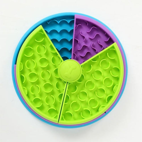 3-in-1 Interactive Slow Feeder Bowl – Anti-Choking Puzzle Bowl for Dogs & Cats