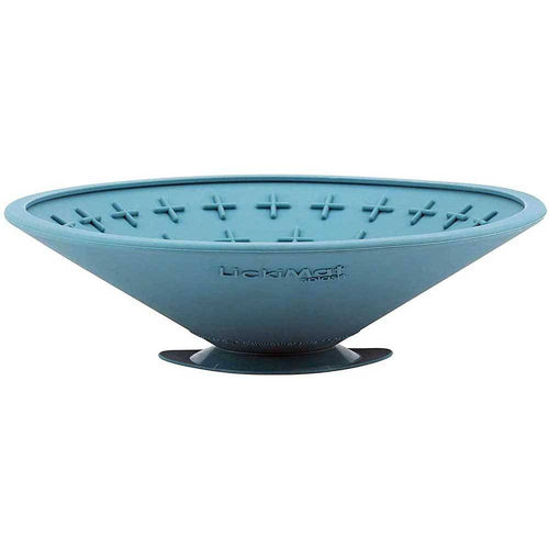 LickiMat Splash Slow Feeder Bowl – Calming Licking Mat for Dogs & Cats