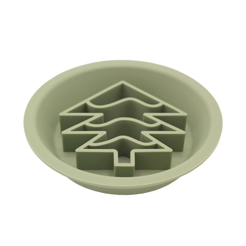 Festive Tree Slow Feeder Bowl & Licking Mat for Dogs & Cats
