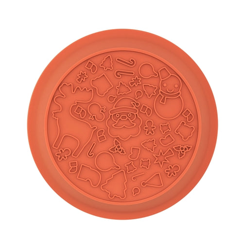 Festive Tree Slow Feeder Bowl & Licking Mat for Dogs & Cats
