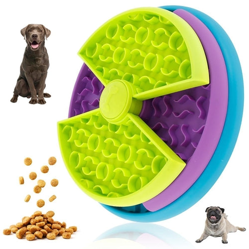 3-in-1 Interactive Slow Feeder Bowl – Anti-Choking Puzzle Bowl for Dogs & Cats