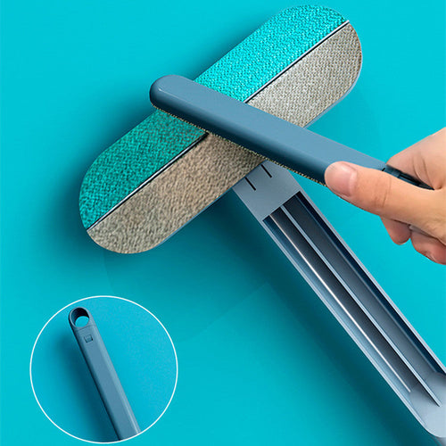 4-in-1 Pet Hair Removal Brush – Fur & Lint Remover for Furniture, Car Seats & Clothes